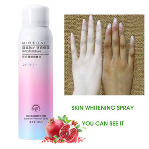 150ML skin whitening spray red pomegranate protection spray skin care sunblock sunscreen Cosmetics BODY FACE