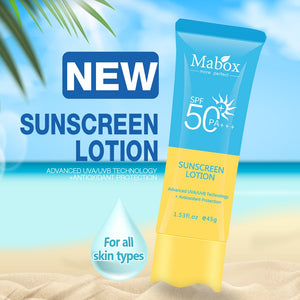 MABOX Face, body sunscreen whitening sunscreen sunscreen cream anti-aging oil control moisturizing SPF 50 Prevent sunburn