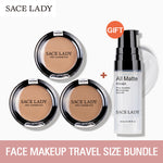 SACE LADY Full Cover Concealer Cream Face Contour Makeup Corrector + Face Base Primer Makeup Liquid Matte Make Up Primer