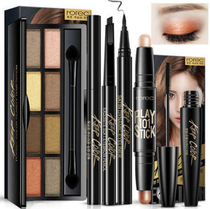 Makeup set maquillaje profesional make up kit travel set makeup brushes set eyeshadow pallete mascara eyeliner highlighter face