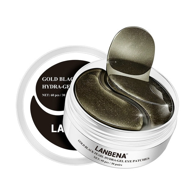 LANBENA Collagen Eye Mask Eye Patch Skin Care Hyaluronic Acid Gel Moisturizing Retinol Anti Aging Remove Dark Circles Eye Bag