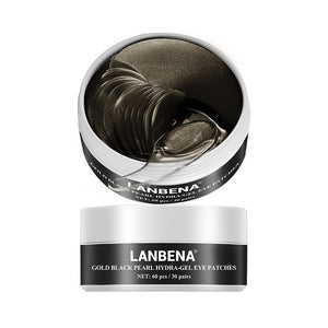LANBENA Eye Mask Gel Retinol Gold Collagen Eye Patch Reduce Dark Circles Puffy Eyes Fine Lines Anti Aging Moisturizing Eyes Care