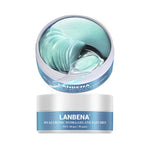 LANBENA Eye Mask Gel Retinol Gold Collagen Eye Patch Reduce Dark Circles Puffy Eyes Fine Lines Anti Aging Moisturizing Eyes Care