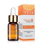 100% Pure Vitamin C Serum Liquid Freckle Removal Acne Scars Hyaluronic Acid Anti-wrinkle Vc Face Serum Fade Dark Spot