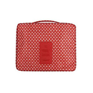 Neceser Zipper Makeup bag Neceseries Cosmetic bag dot beauty Case Make Up Tas Makeup Sets Organizer Storage Travel Wash cosmetic