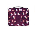 Neceser Zipper Makeup bag Neceseries Cosmetic bag dot beauty Case Make Up Tas Makeup Sets Organizer Storage Travel Wash cosmetic