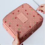 Neceser Zipper Makeup bag Neceseries Cosmetic bag dot beauty Case Make Up Tas Makeup Sets Organizer Storage Travel Wash cosmetic