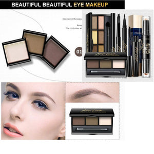 Makeup set maquillaje profesional make up kit travel set makeup brushes set eyeshadow pallete mascara eyeliner highlighter face