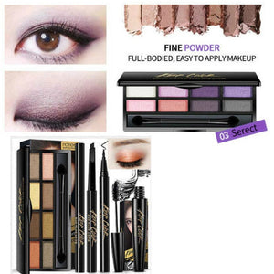 Makeup set maquillaje profesional make up kit travel set makeup brushes set eyeshadow pallete mascara eyeliner highlighter face