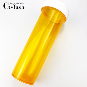 Colash Pill Eyelash Packaging Box Custom Logo Fake 3d Mink eyelashes Boxes Faux Cils lash stripe Empty Case
