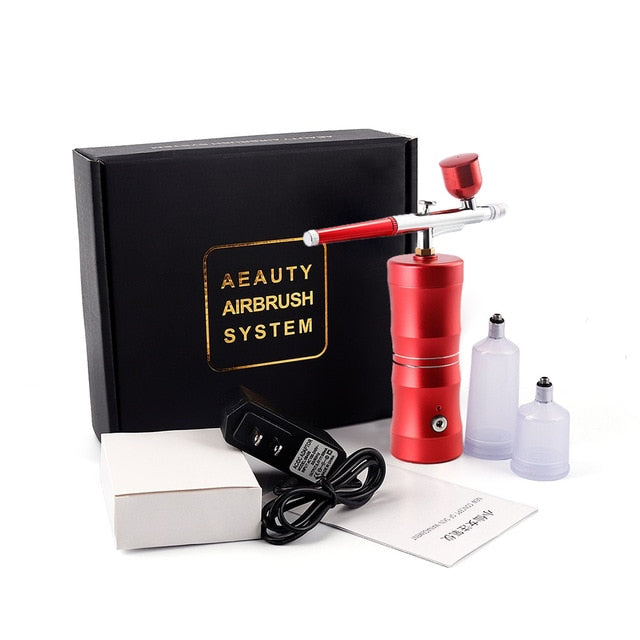 Multi-Purpose Cordless Mini Airbrush Set Spray Pump Gen Pen Air Compressor Kit Portable Air Brush Set Art Painting Spray Model