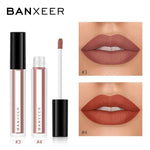 BANXEER Makeup Sets cosmetics 2pcs Lipgloss + Mascara 4D Waterproof Liquid Lipstick  Extension Eyelash Makeup Kits