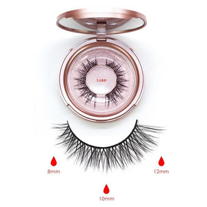Magnetic Eyelashes Extension Natural False Eyelash Magnets Reusable 3D Magnetic Fake Eye Lashes Makeup 2/3/4 Magnet Dropshipping