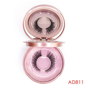 Magnetic Eyelashes Extension Natural False Eyelash Magnets Reusable 3D Magnetic Fake Eye Lashes Makeup 2/3/4 Magnet Dropshipping
