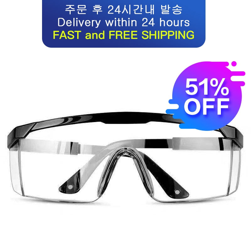Goggles medical anti-fog saliva antibacterial isolation dust-proof wind-proof sand anti-fog multi-function labor protection