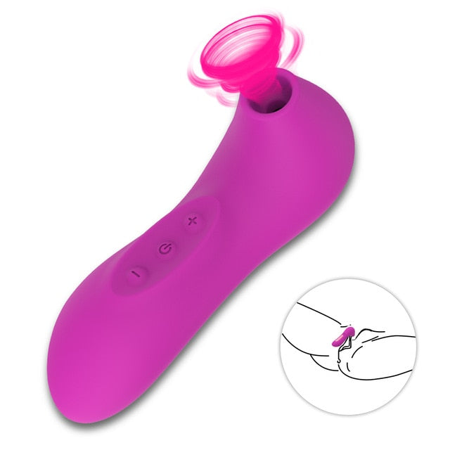 Hiwup sexo brinquedos de sucção vibrador poderoso clitóris otário boquete língua estimulador mamilo vagina buceta bomba brinquedos sexuais para mulher