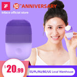 Inface Upgrade Version Facial Cleansing Brush Electric Sonic Face Brush Deep Cleaning Waterproof  Tool Xiaomi Supply Chain