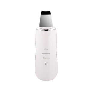 Professional Ultrasonic Facial Skin Scrubber Ion Deep Face Cleaning Peeling Rechargeable Skin Care Device Beauty Instrument 42