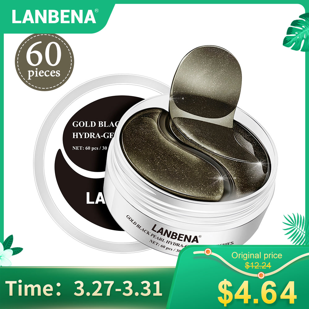 LANBENA Collagen Eye Mask Eye Patch Skin Care Hyaluronic Acid Gel Moisturizing Retinol Anti Aging Remove Dark Circles Eye Bag