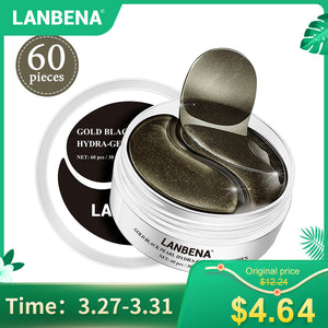 LANBENA Collagen Eye Mask Eye Patch Skin Care Hyaluronic Acid Gel Moisturizing Retinol Anti Aging Remove Dark Circles Eye Bag