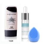 MIXDIAR 3 PCS professional Makup set Tool Kit Foundation Face Powder Puff Facial Serum Moisturizing Brighten Make Up Tool