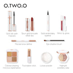 O.TWO.O 10pcs/lot Cosmetic Kit Include Eyeshadow Highlighter Eyes Makeup Loose Powder Lipstick Lip Gloss