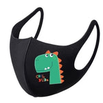 Sponge Face Mask Black Breathable Mouth Mask Reusable Anti Pollution Face Shield Wind Proof Mouth Cover Unisex Sponge Face Mask