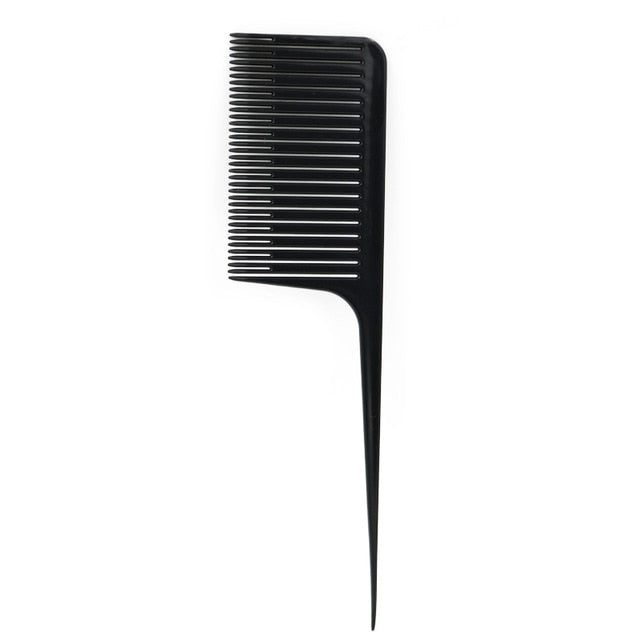 Hair Highlight Weave Comb Tail Pro-hair Dyeing Comb Weaving Cutting Comb For Hairdressing Salon