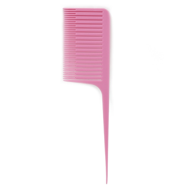 Hair Highlight Weave Comb Tail Pro-hair Dyeing Comb Weaving Cutting Comb For Hairdressing Salon