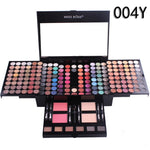 MISS ROSES Professional makeup set Aluminum box with eyeshadow blush contour powder palette for makeup artist gift kit MS004
