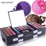 MISS ROSES Professional makeup set Aluminum box with eyeshadow blush contour powder palette for makeup artist gift kit MS004