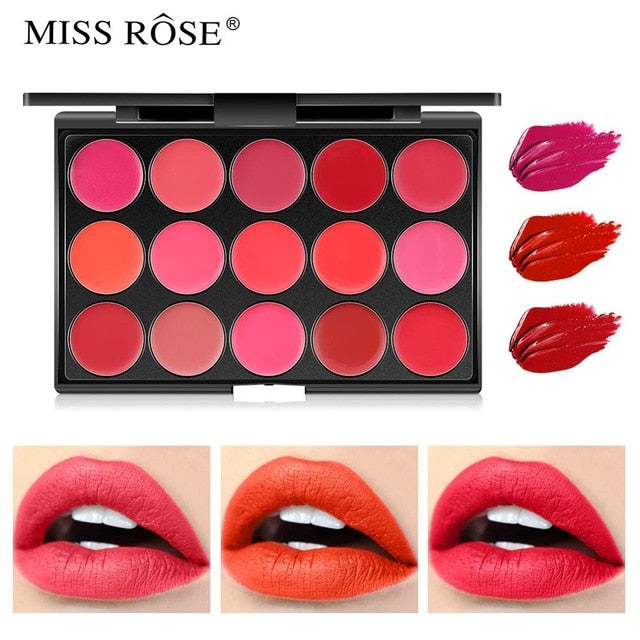 MISS ROSES Professional makeup set Aluminum box with eyeshadow blush contour powder palette for makeup artist gift kit MS004
