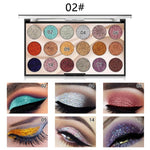 MISS ROSES Professional makeup set Aluminum box with eyeshadow blush contour powder palette for makeup artist gift kit MS004